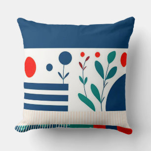 Abstraktes Design Kissen