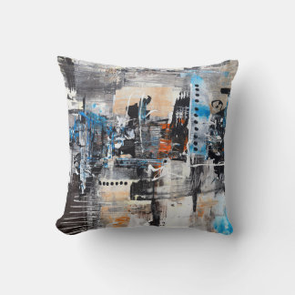 Abstraktes Design Kissen