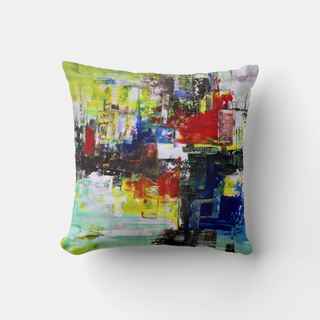Abstraktes Design Kissen (Vorderseite)