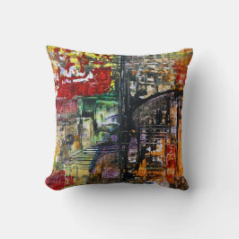 Abstraktes Design Kissen