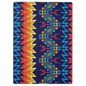 Abstraktes Design Klemmbrett (Rückseite)