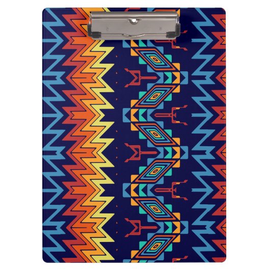 Abstraktes Design Klemmbrett (Vorderseite)