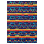 Abstraktes Design Klemmbrett (Rückseite)