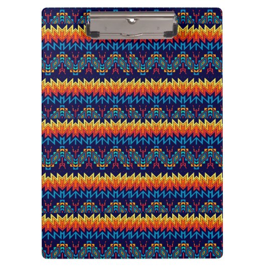 Abstraktes Design Klemmbrett (Vorderseite)