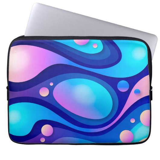 Abstraktes Design - Laptop-Sieb Laptopschutzhülle (Vorderseite)