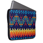 Abstraktes Design Laptopschutzhülle (Vorne Rechts)