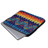 Abstraktes Design Laptopschutzhülle (Vorne Knopf)