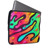 Abstraktes Design Laptopschutzhülle (Vorne Rechts)