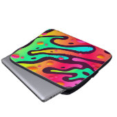 Abstraktes Design Laptopschutzhülle (Vorne Knopf)