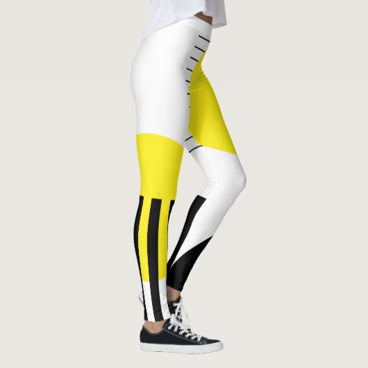 Abstraktes Design Leggings (Rechts)
