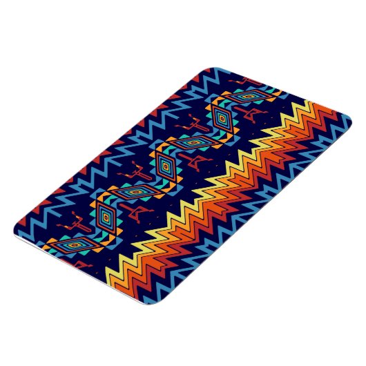 Abstraktes Design Magnet (Linke Seite)