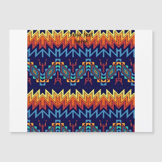 Abstraktes Design Magnetkarte (Vorderseite)