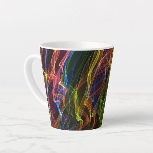 Abstraktes Design Milchtasse (Linke Ecke)
