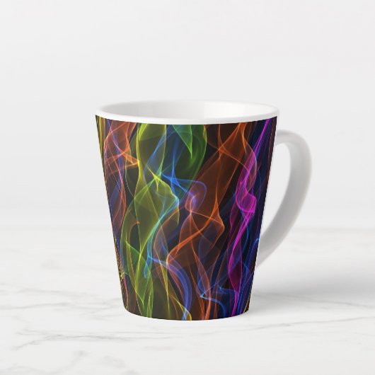 Abstraktes Design Milchtasse (Rechte Ecke)