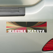 Abstraktes Design mit folgenden Linien Art Print Autoaufkleber (Auf Auto)