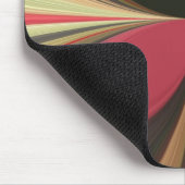 Abstraktes Design mit folgenden Linien Art Print Mousepad (Ecke)