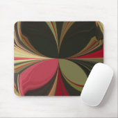 Abstraktes Design mit folgenden Linien Art Print Mousepad (Mit Mouse)