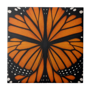 Abstraktes Design mit Monarchfalter-Muster Fliese