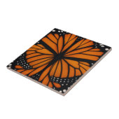 Abstraktes Design mit Monarchfalter-Muster Fliese (Seite)