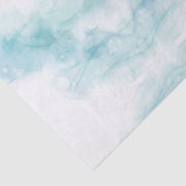 Abstraktes Design mit weichen Wasserfarbenmustern Seidenpapier (Detail)