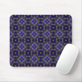 Abstraktes Design Mosaik - gepolstertes Muster - Mousepad (Mit Mouse)