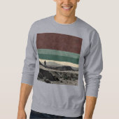 Abstraktes Design, Naturethematisches Sweatshirt (Vorderseite)