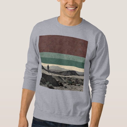 Abstraktes Design, Naturethematisches Sweatshirt (Vorderseite)