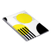 Abstraktes Design Notizblock (Rechte Seite)