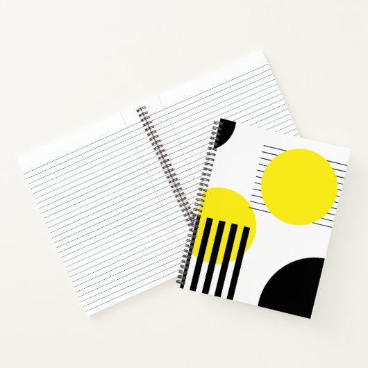 Abstraktes Design Notizblock (Innenseite)