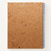 Abstraktes Design Notizblock (Rückseite)