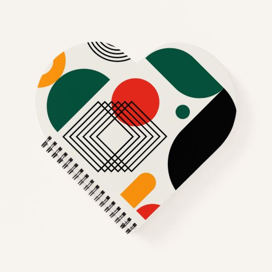 Abstraktes Design Notizblock (Vorderseite)