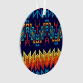 Abstraktes Design Ornament (Vorderseite)