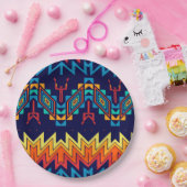 Abstraktes Design Pappteller (Party)