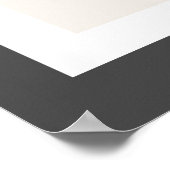 Abstraktes Design Poster (Ecke)