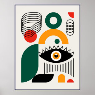 Abstraktes Design Poster