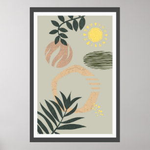 Abstraktes Design Poster