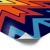 Abstraktes Design Poster (Ecke)