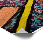 Abstraktes Design Poster (Ecke)