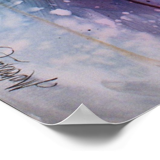 Abstraktes Design Poster (Ecke)