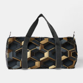 Abstraktes Design-Reisetasche Duffle Bag (Rückseite)