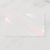 Abstraktes Design rote schwarze Visitenkarte (Rückseite)