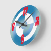 Abstraktes Design rund um die Uhr (Winkel)