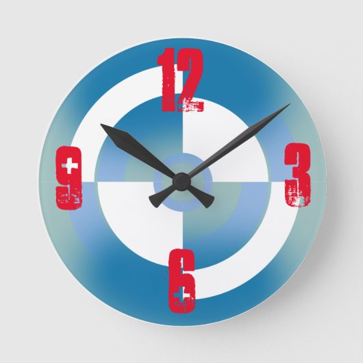 Abstraktes Design rund um die Uhr (Vorderseite)