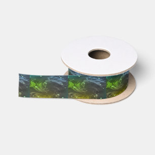 Abstraktes Design Satinband