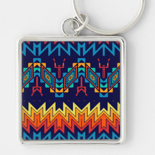 Abstraktes Design Schlüsselanhänger
