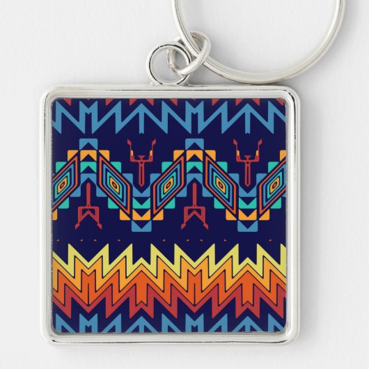 Abstraktes Design Schlüsselanhänger (Vorne)