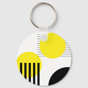 Abstraktes Design Schlüsselanhänger