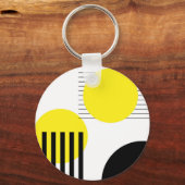 Abstraktes Design Schlüsselanhänger (Vorderseite)
