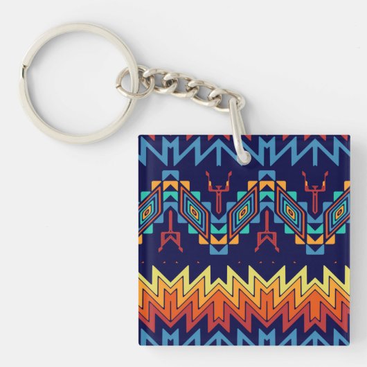 Abstraktes Design Schlüsselanhänger (Vorderseite)