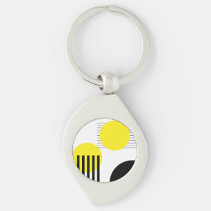 Abstraktes Design Schlüsselanhänger